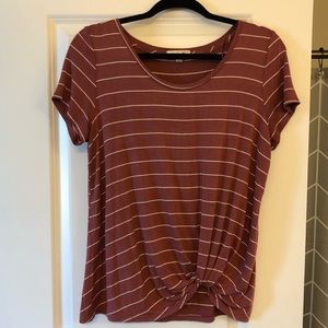 Nine Britton Knot Front Top